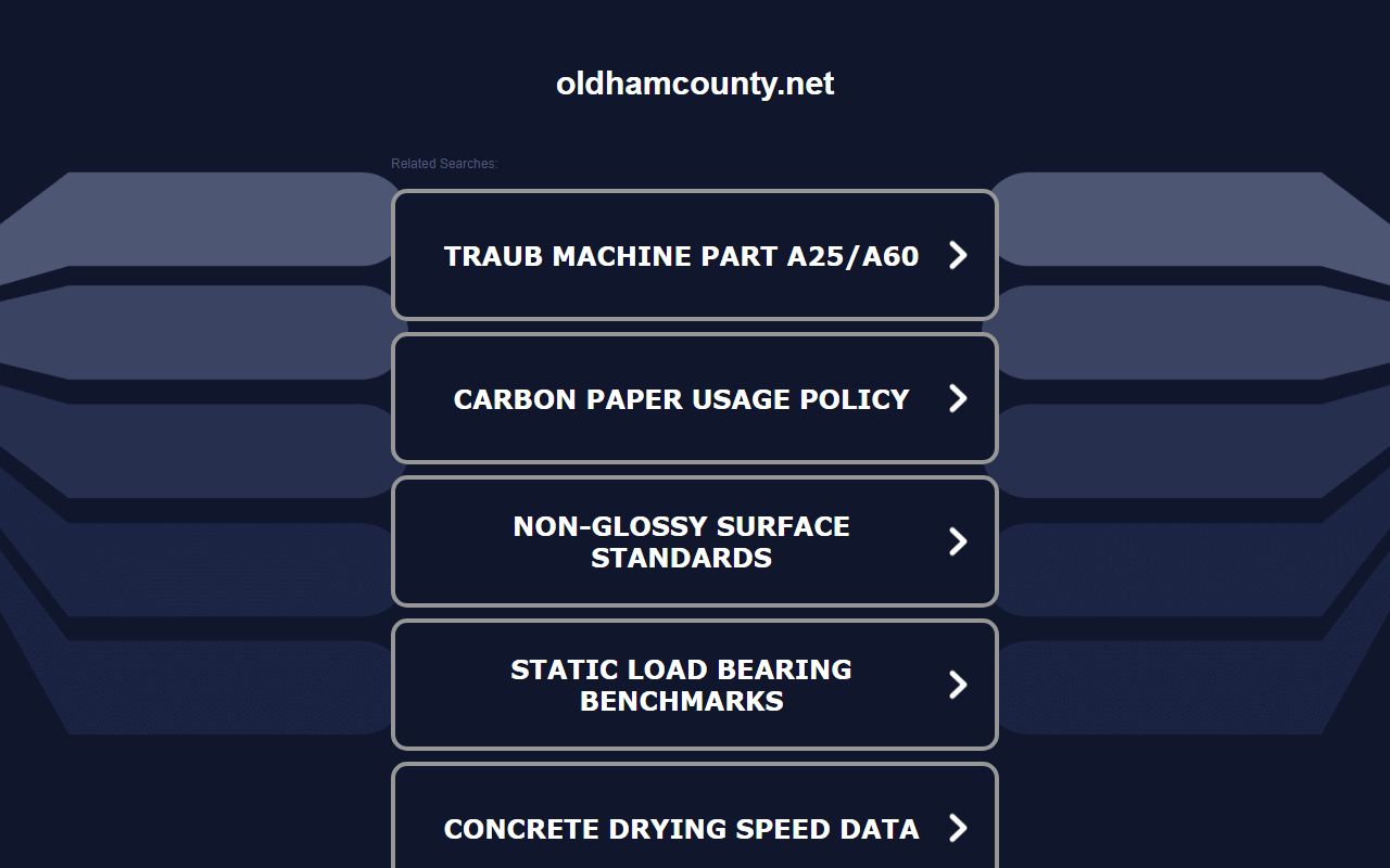 Oldham County Government homepage